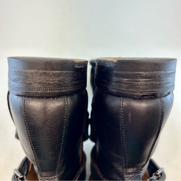 Church\'s McAfee Shoes Vintage 90s Black Leather Jodhpur Ankle Boots UK 5 M6 W7 main image 9